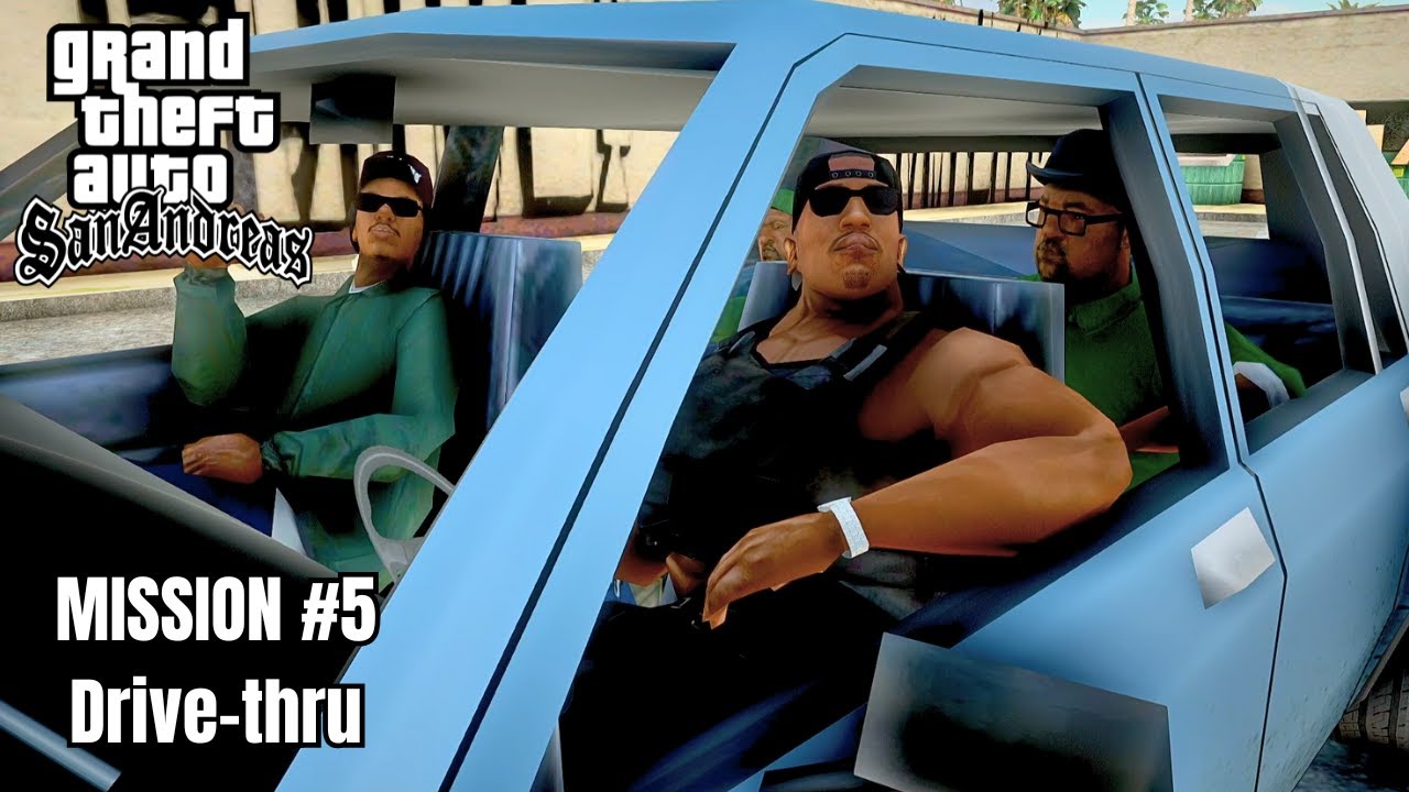 GTA San Andreas Remastered - Mission #5 - Drive-thru