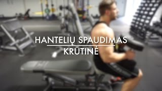 #IronAcademy: Krūtinė. Hantelių Spaudimas. Ironman.lt & O. Ringys #IronAcademy: Krūtinė. Hantelių Spaudimas. Ironman.lt & O. Ringys