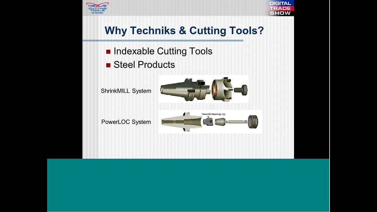 Techniks Digital Tradeshow   Machining High Temperature Alloys