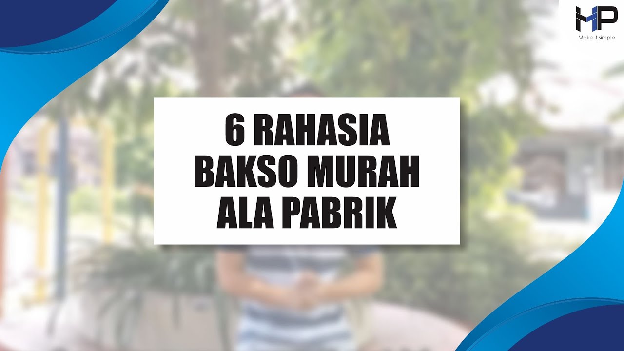 Mari kita bongkar!! 6 Rahasia yang membuat bakso pabrik lebih murah tapi tetap enak!