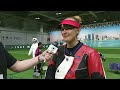 Interview Jenny Stene - Silver medal 50m Rifle 3PW - 2023 Doha (QAT) - ISSF World Cup Final