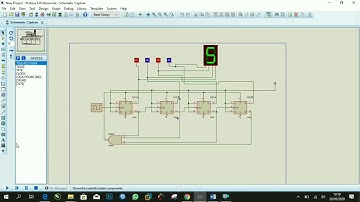 PRAKTIKUM TEKNIK DIGITAL - Asynchronous Counter (Pencacah Tidak Serempak)