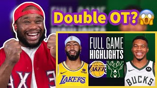 LAKERS at BUCKS | FULL GAME HIGHLIGHTS | March 26, 2024 Reaction