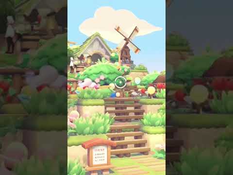 #ぽこあポケモン ほのぼのお野菜を育てるはっぱの村