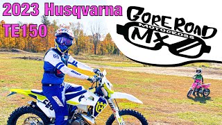 2023 Husqvarna TE150 | Gore Road MX Track | Nov. 06, 2022 (Session #1)