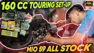 Mio 59 All Stock Touring Set-up - 160cc Makina Build Budget Meal Upgrade