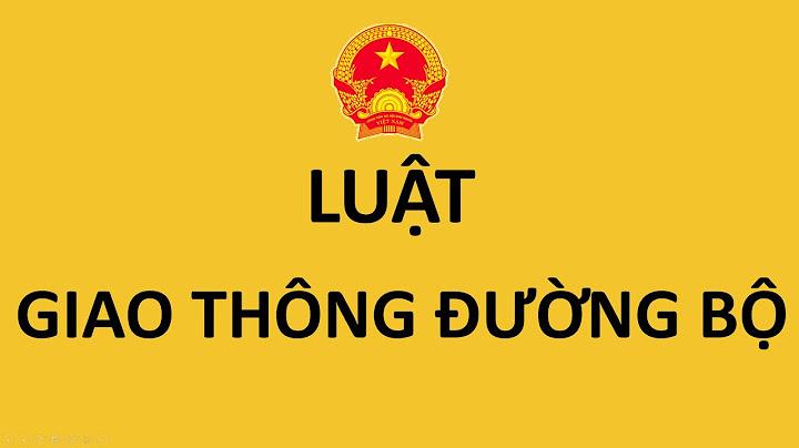 Các nghị định hướng dẫn luật giao thông đường bộ