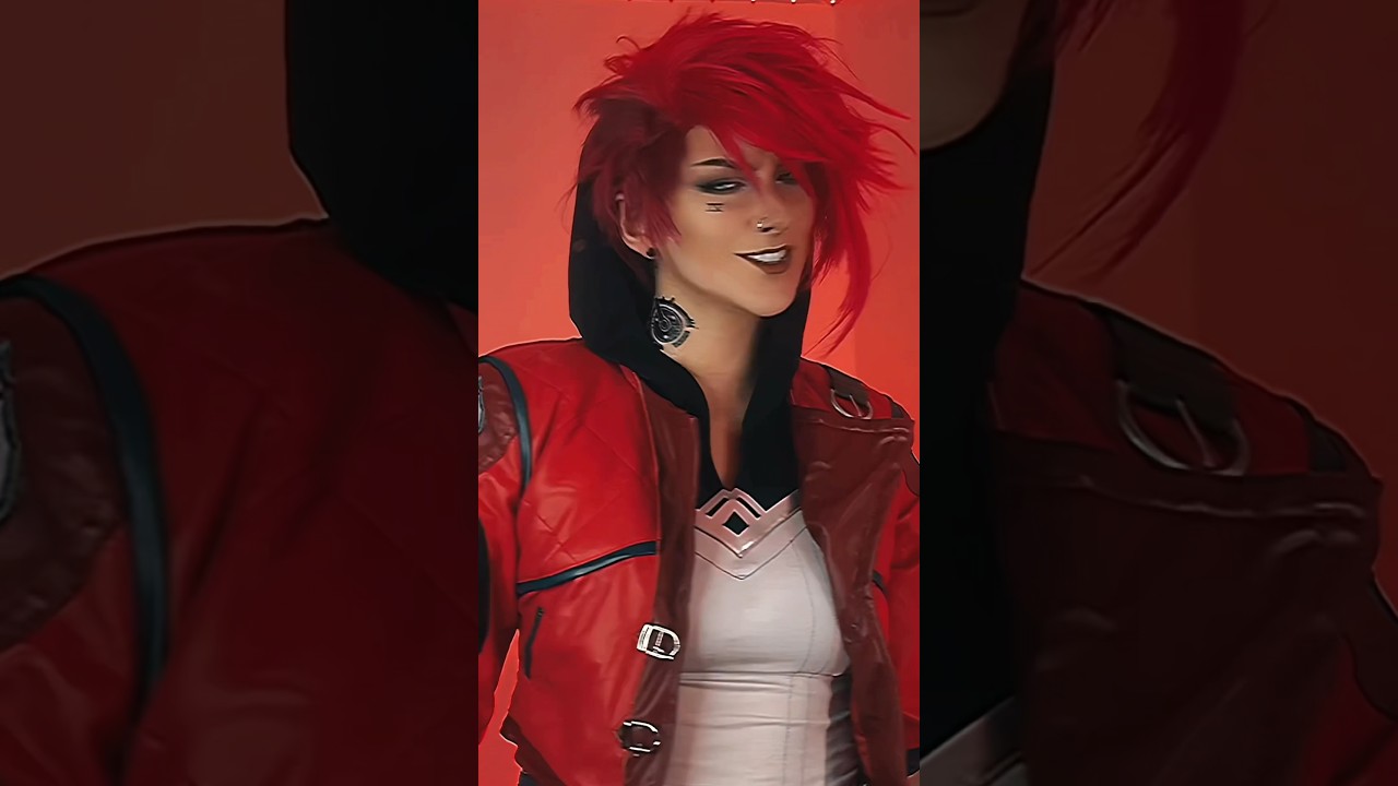 ANIMECON WAS SO FUN #vi #vicosplay #cosplayer #arcane