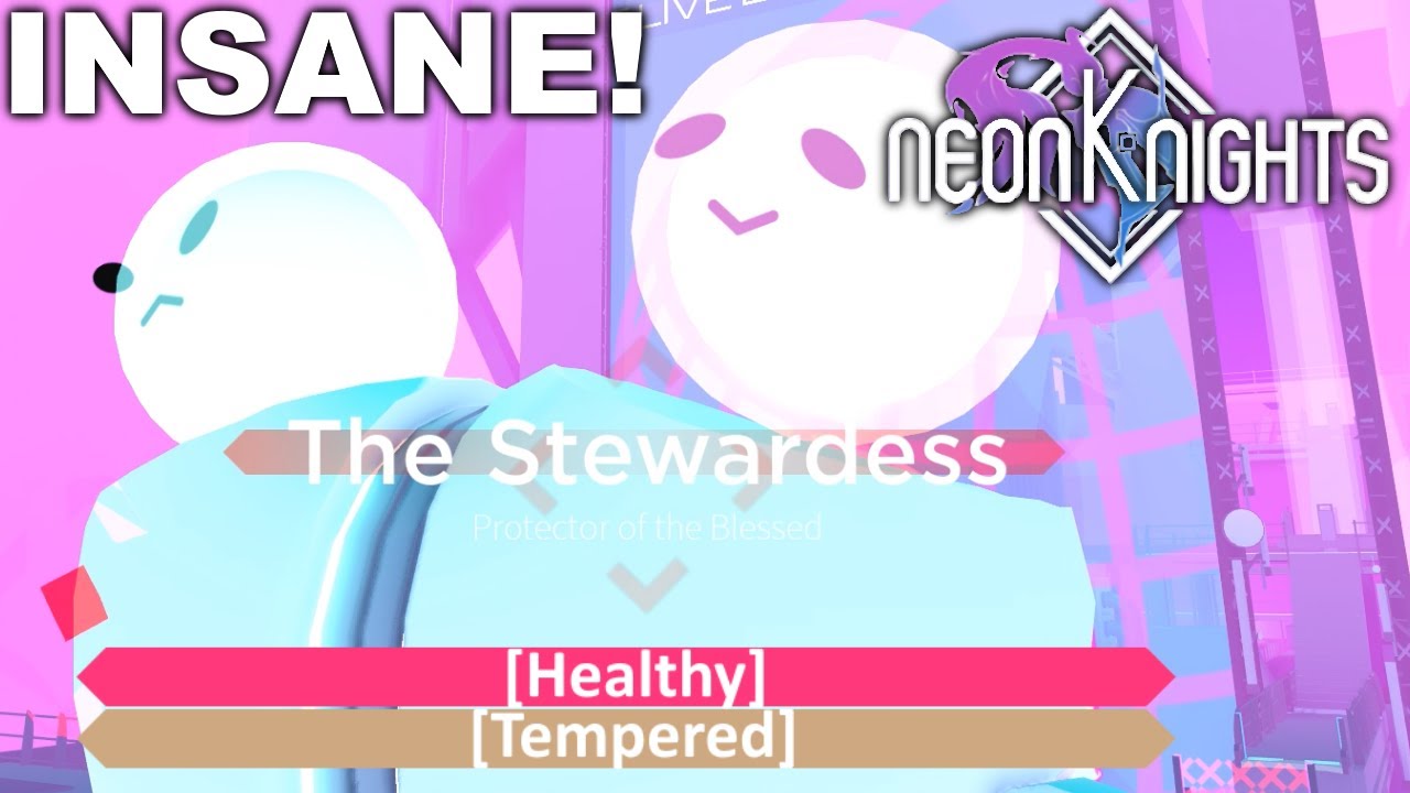 neon ❖ Knights - Bosses With Statuses Are Insane!