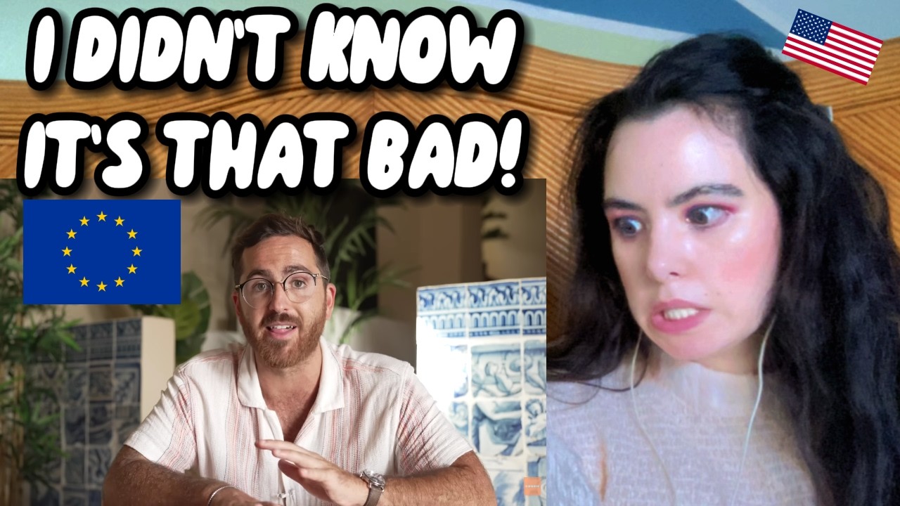 American Girl Reacts to How I see the US after living in Europe for 2 Years