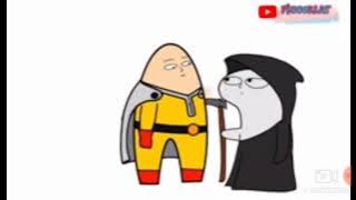 Martin vs Saitama Saitama ninju Martin gak mati-mati Martin lawan Saitama 1klik doang
