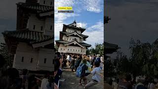 Japanese castle manually moved by 1,800 people