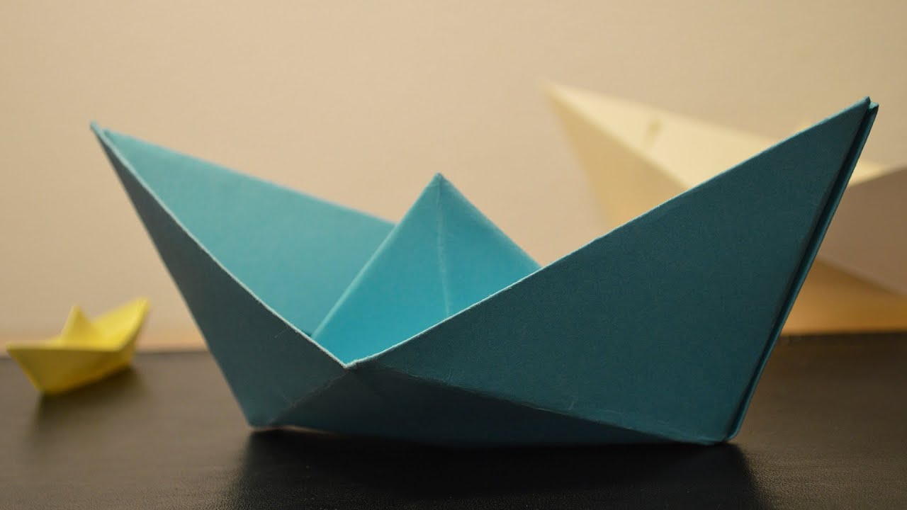How to Make a Paper Boat - YouTube