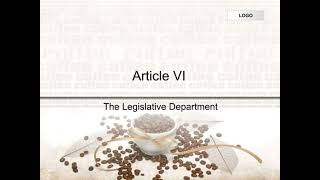 PHILIPPINE CONSTITUTION  1987, ARTICLE 6 SECTION 29