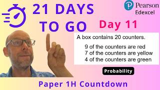 PROBABILITY – 21 Days to Go | IGCSE Maths Paper 1 (1H/1HR) Revision