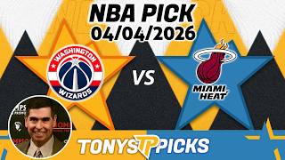 Washington Wizards vs. Miami Heat Pick 4/4/26 NBA Pick Prediction