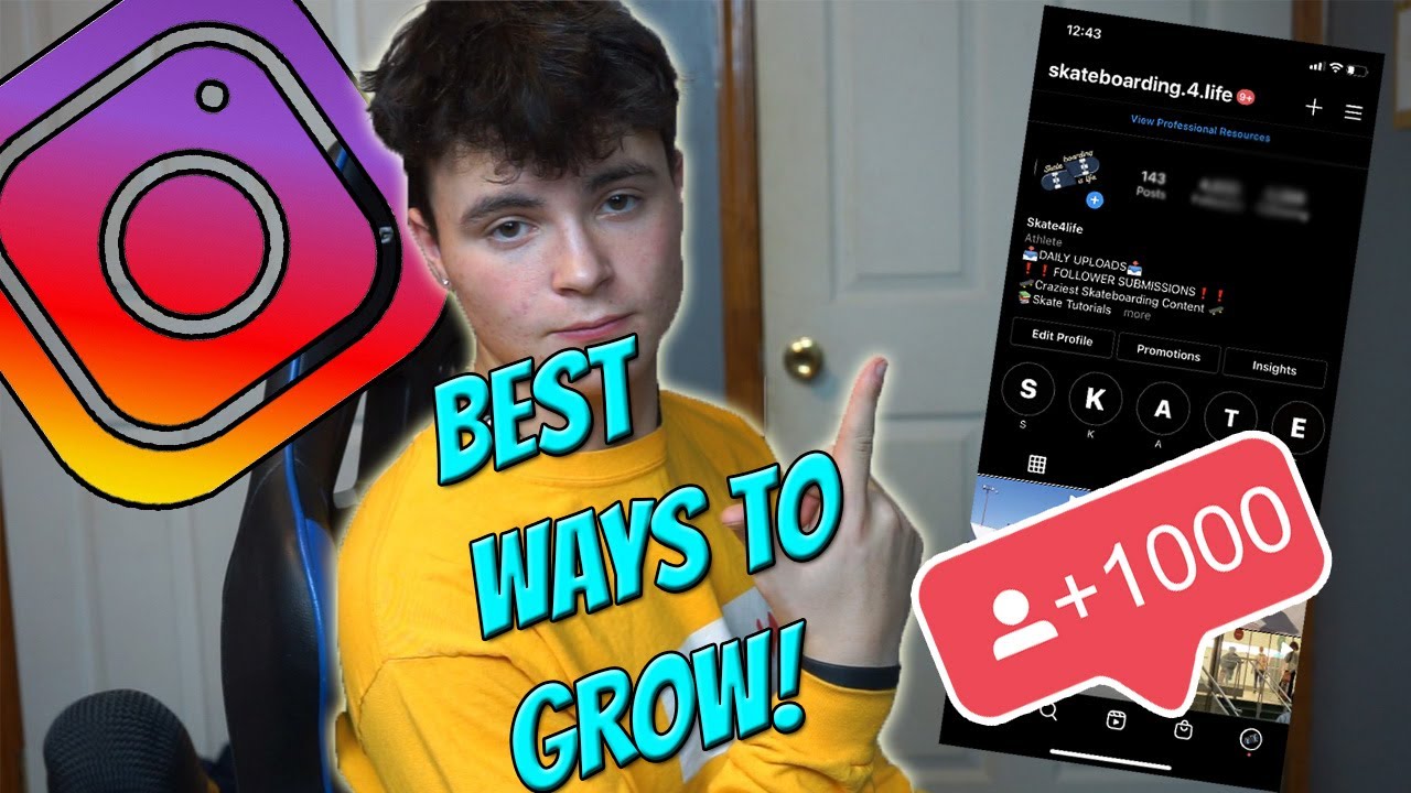HOW TO GAIN 1000 ACTIVE FOLLOWERS in 1 Week On Instagram (2022) - YouTube