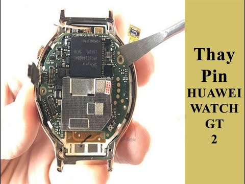 Video Hướng dẫn thay pin Huawei Watch GT 2 bản 46mm - youtube