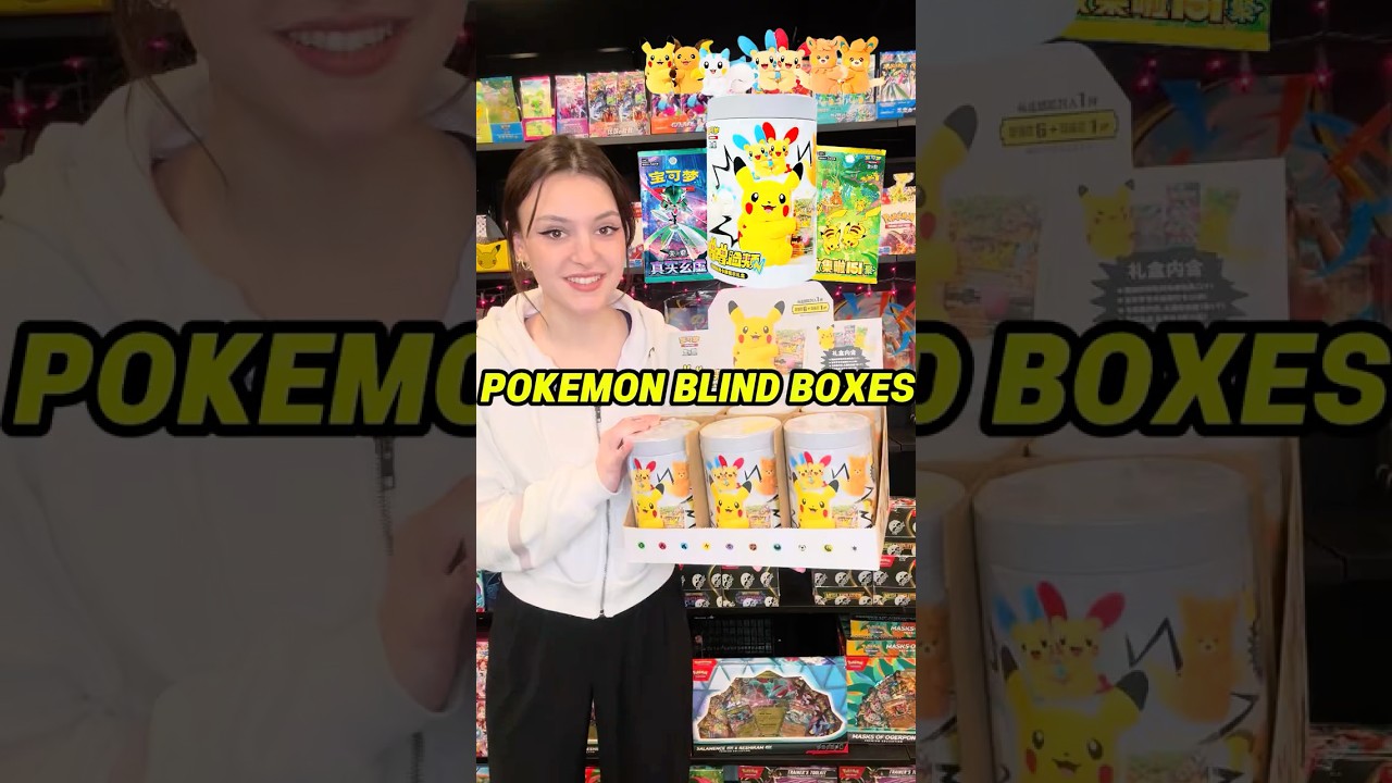 Официальные «слепые коробки» Pokemon!!!! 