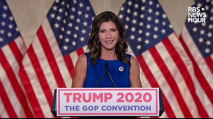 WATCH: Gov. Kristi Noem’s full speech at the Republican National Convention  | 2020 RNC Night 3