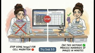 Stop Using ImageJ for Cell Migration 🛑 (Do This Instead)