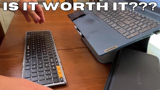 Efficient Work Setup with Foldable Keyboard and Mouse | Lenovo