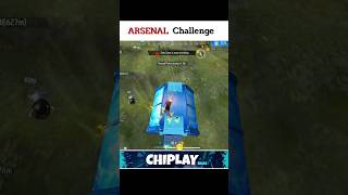 Only Arsenal Gun Challenge 😍 #shortsfeed #freefire