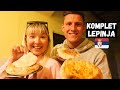 We Tried KOMPLET LEPINJA in UŽICE, Serbia! Traditional Serbian MOUNTAIN Food!