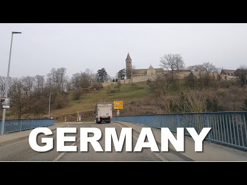 Scenic Drive in Germany from Göppingen/Faurndau to Lorch | Germany, Baden-Württemberg