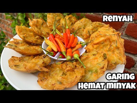 Anda selalu gagal bikin bakwan sayur renyah? Anda wajib tonton sekarang!Garing,crispy,tdk berminyak