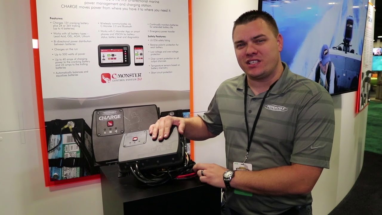 PowerPole Charge Marine Power Station at 2018 Bassmaster Classic YouTube