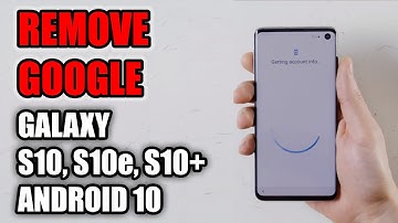 SAMSUNG Galaxy S10, S10e, S10+, Remove FRP/Google Lock Bypass Android 10 (One UI 2)