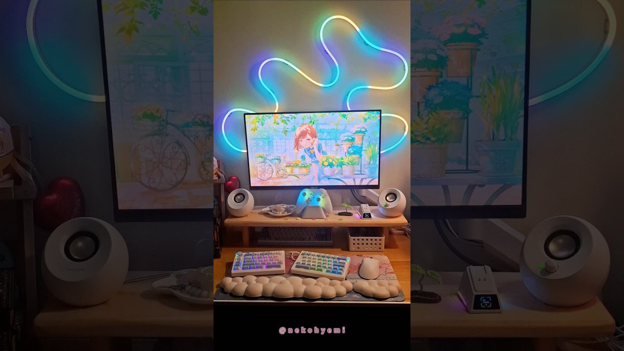 Desk Glow-up with Lepro AI Lighting