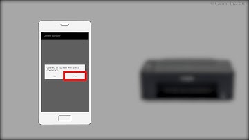 Connecting to a smartphone with Direct Connection (Android) (TS3100 series / E3100 series)