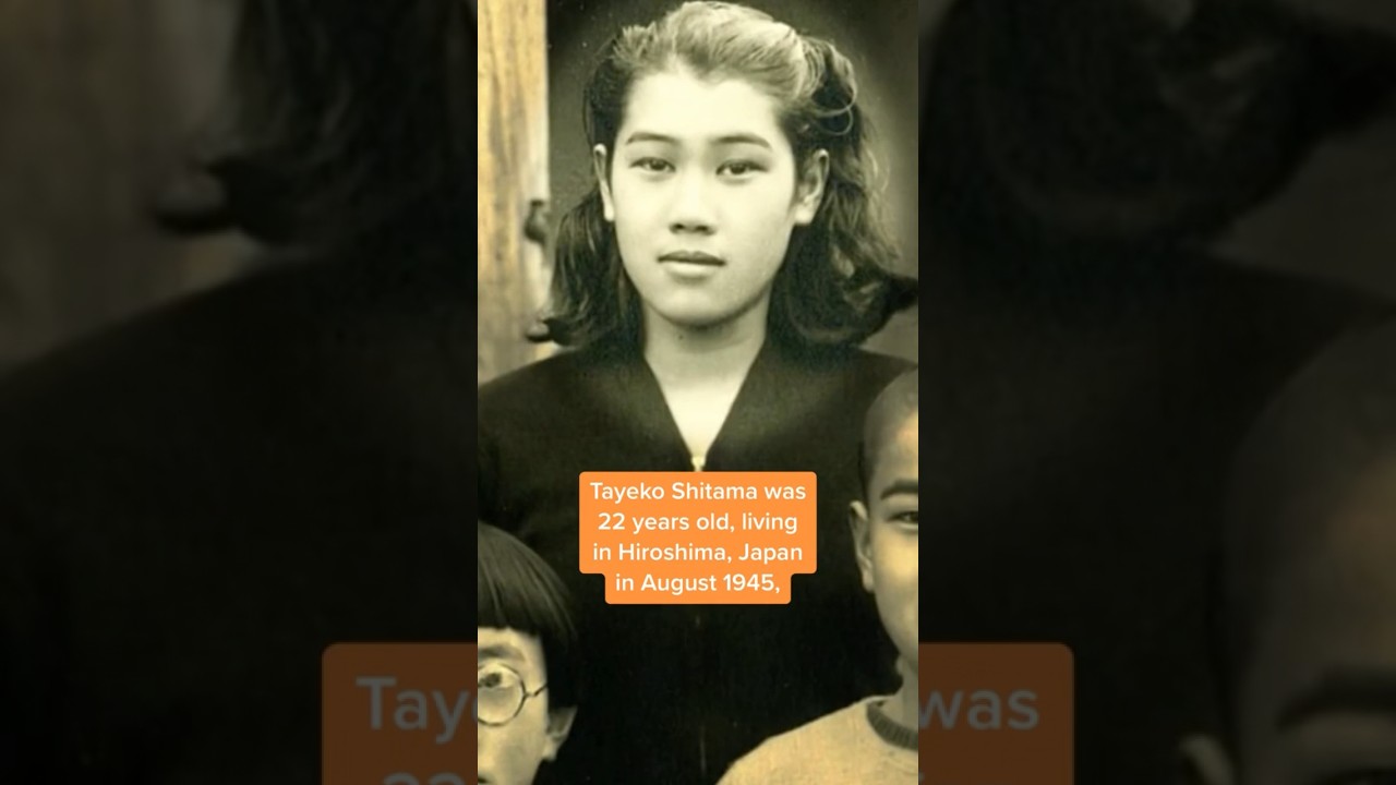Woman who lived in Hiroshima when U.S. dropped atomic bomb recalls finding city destroyed #shorts