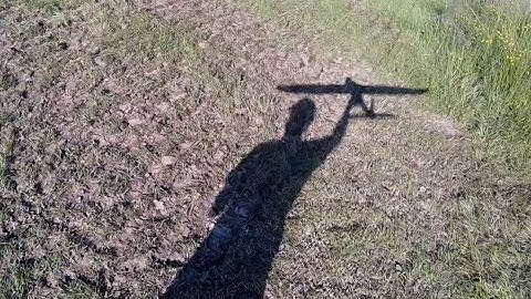 RC glider Easy Bixler 2 boring flight