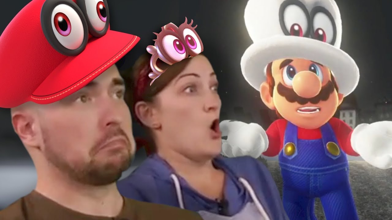 Frash & Bec React™ to Super Mario Odyssey!