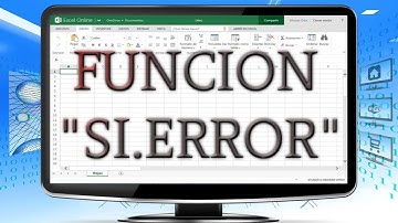 #excel - Como Usar la #formula SI.ERROR #office #nuncadejesdeaprender