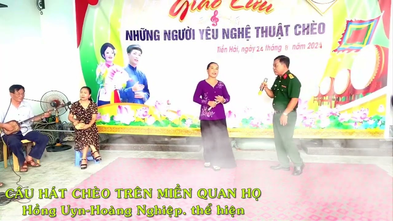 CÂU HÁT CHÈO TRÊN MIỀN QUÊ QUAN HỌ. Hồng Uyn-Hoàng Nghiệp.