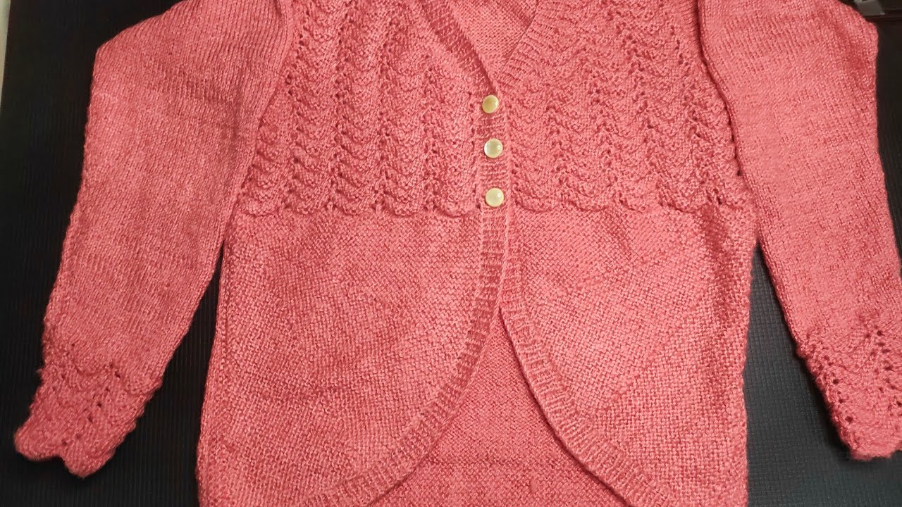 Knitting Bolero Sweater Skivi Sweater | Size L,XL | Part 2