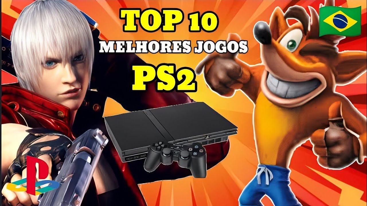 TOP 10 MELHORES JOGOS DO PS2 