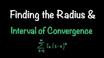 Finding the Radius & Interval of Convergence for Power Series! | Calculus 2 | Math with Professor V