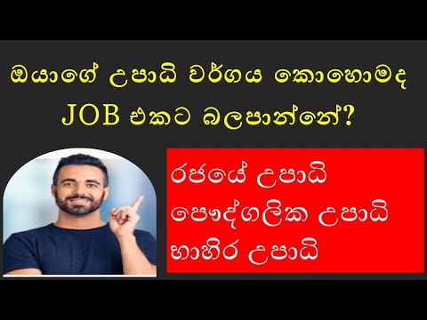 Government Degree Courses In Sri Lanka