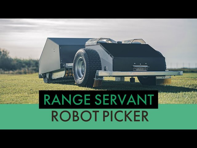 Robot Golf Ball - Range Servant America - YouTube