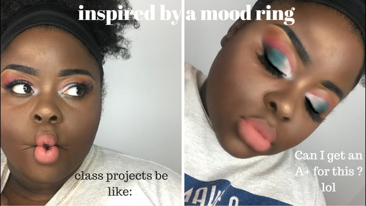MOOD RING MAKEUP LOOK | NENE J