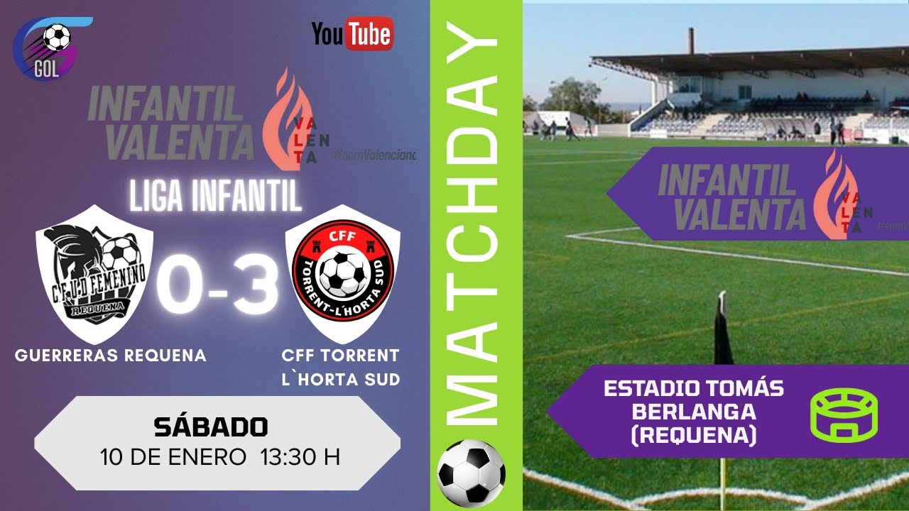 LIGA FUTFEM INFANTIL | Guerreras Requena 0-3 CFF Torrent L`Horta Sud