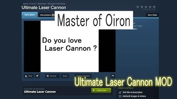 Master Of Orion with Ultimate Laser Cannon MOD