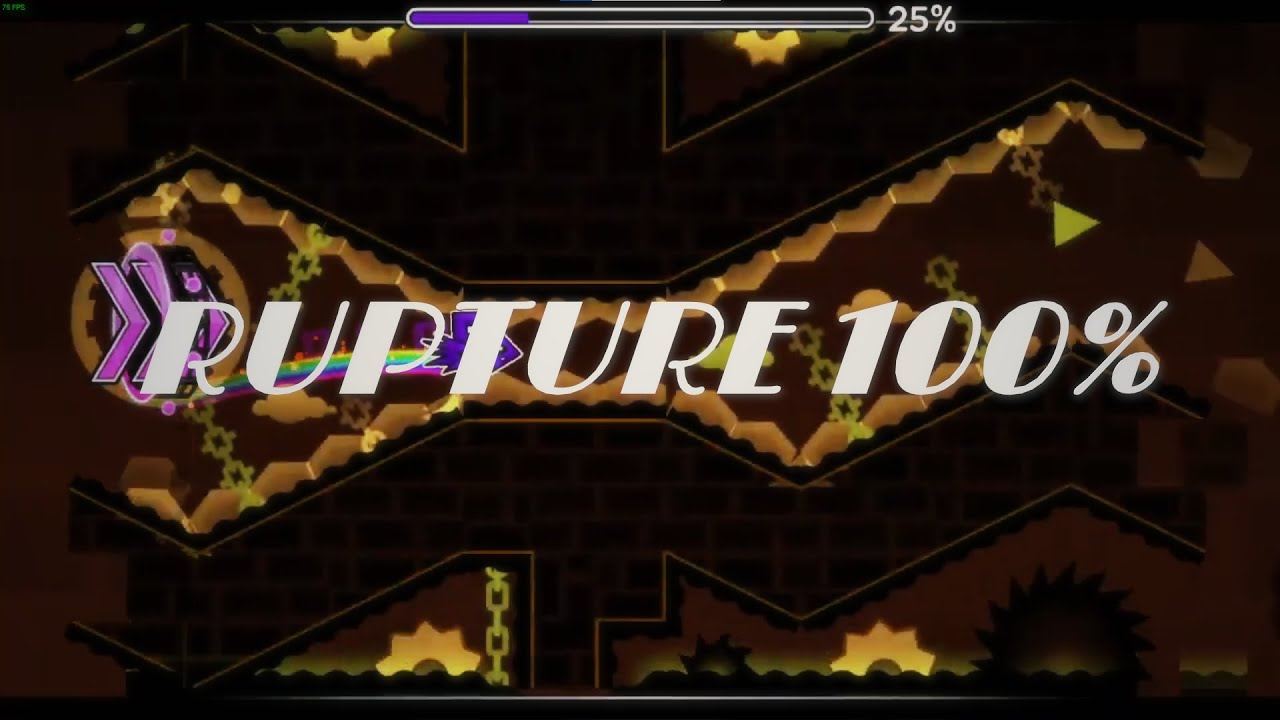 RUPTURE 100 BY JEKKO | GEOMETRY DASH - YouTube