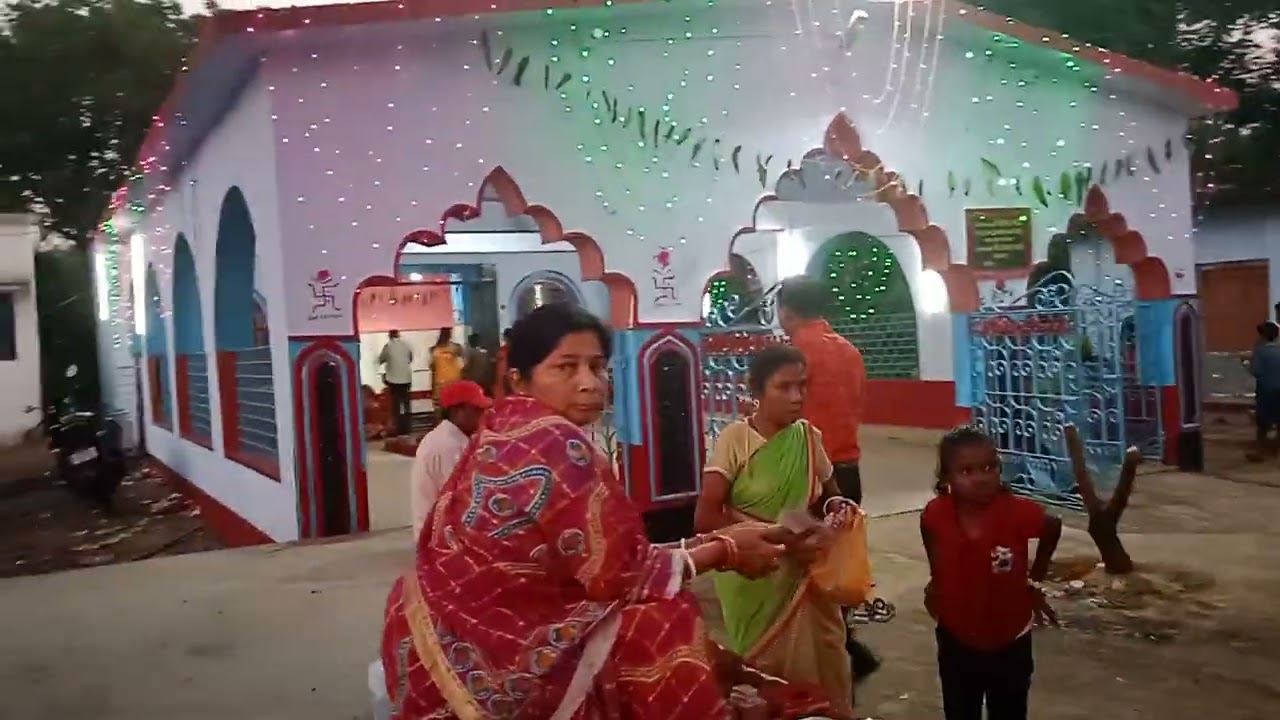 Outside the Temple Premises || Kali Puja - 2022