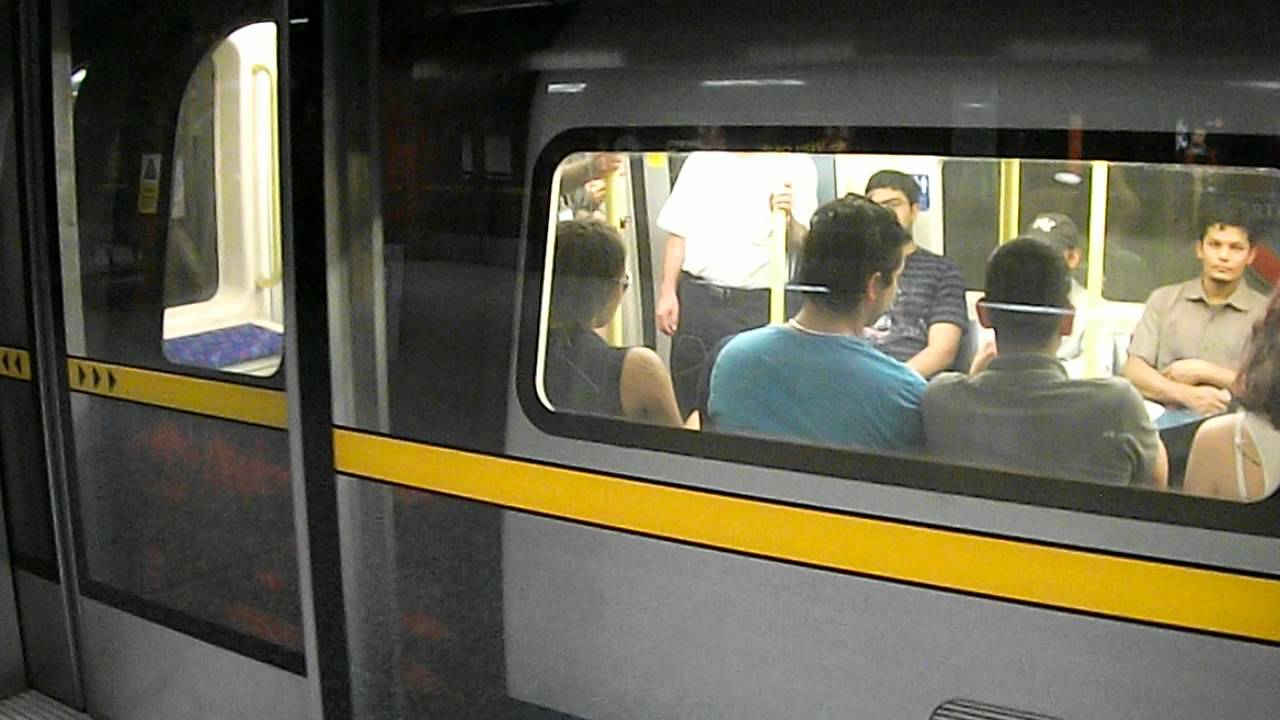 3 Jubilee Line trains at North Greenwich station YouTube